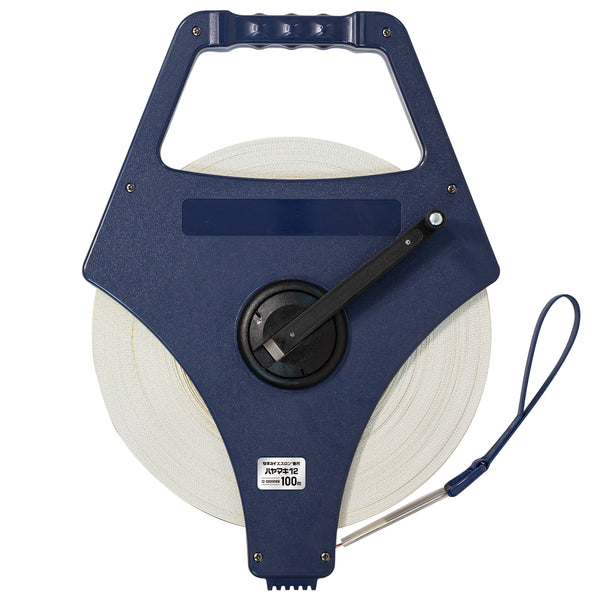 セキスイ ガラス繊維巻尺 ハヤマキ12(両面目盛) 12-100HRWN 長さ100m