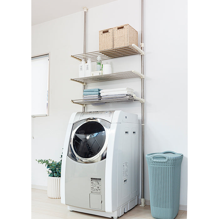 SEKISUI J-SHOP ステンレスつっぱり式洗濯機ラック ＤＴＳＲ－６０ 通販