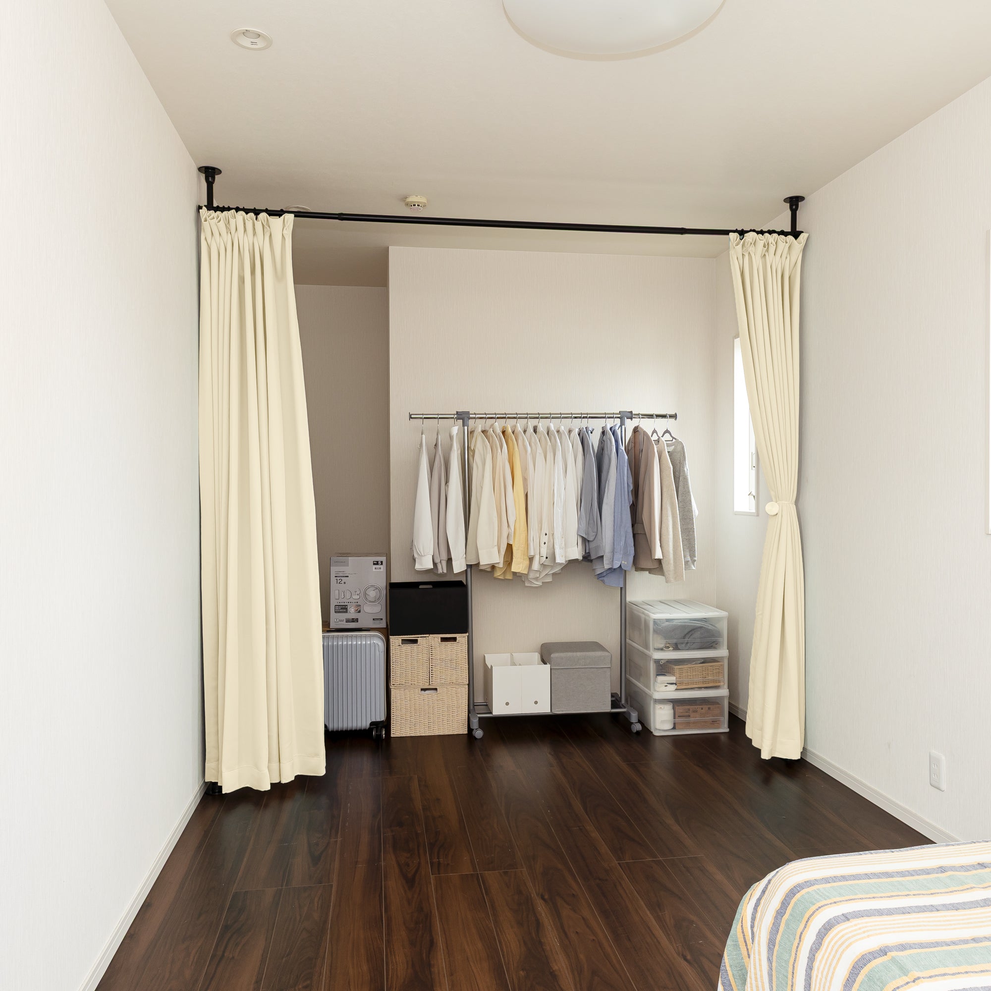 セキスイ つっぱり支柱カーテンポールセット TCS-21 – SEKISUI J-SHOP