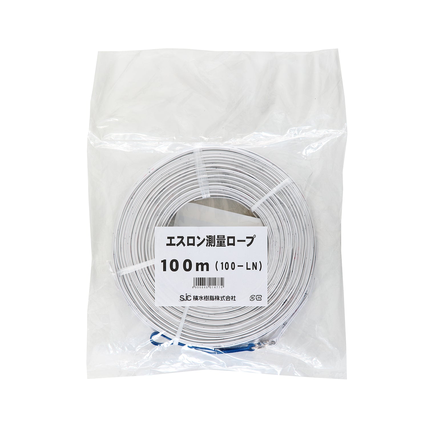 セキスイ エスロン測量ロープ 100m （100-LN）