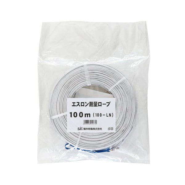 セキスイ エスロン測量ロープ 100m （100-LN）
