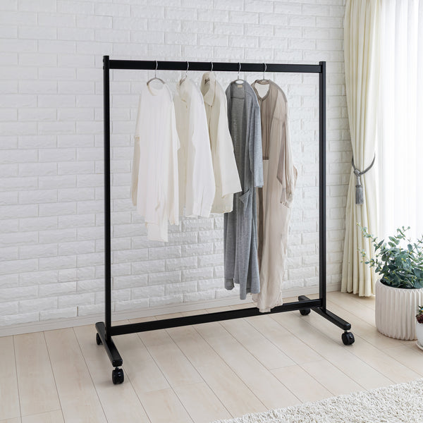 セキスイ  アルミハンガーラック  AHR-120BK 【幅120cm 奥行き53cm】耐荷重100kg
