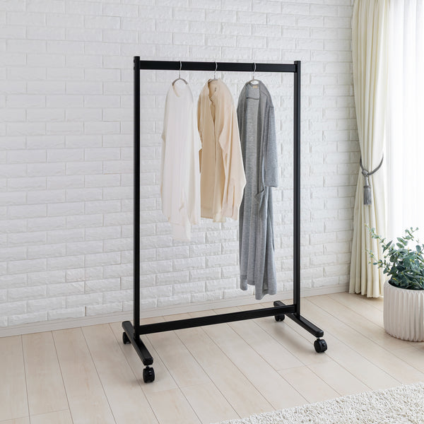 セキスイ  アルミハンガーラック  AHR-90BK 【幅90cm 奥行き53cm】耐荷重100kg