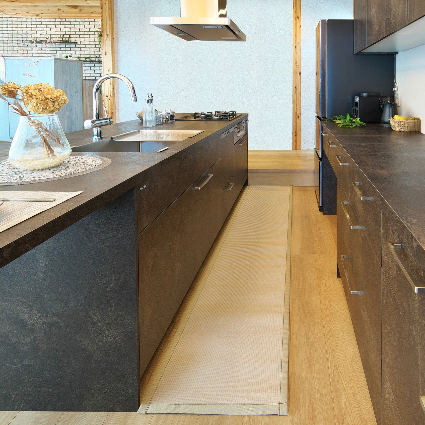 セキスイ キッチンマット KM-24-MB モカベージュ – SEKISUI J-SHOP