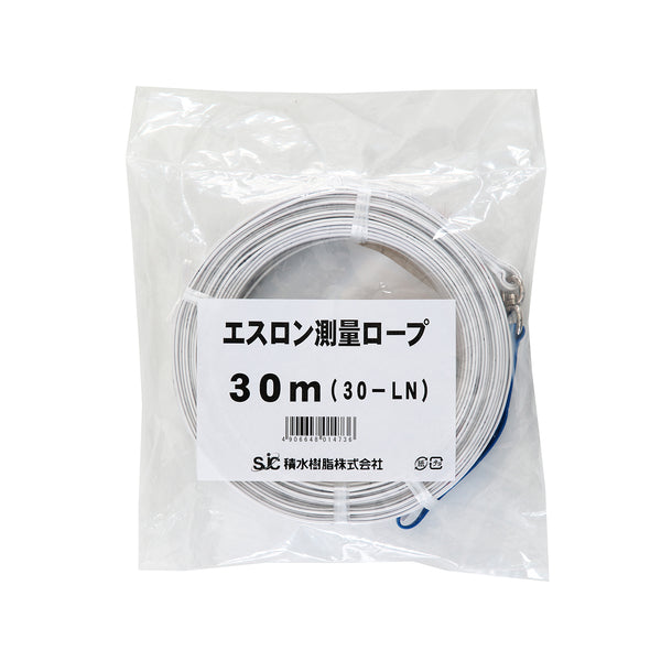 セキスイ エスロン測量ロープ 30m （30-LN）