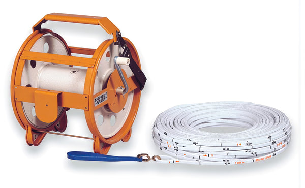 セキスイ エスロン測量ロープ ケース付き ５０ｍ