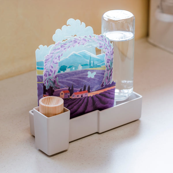 セキスイ アロマディッシュうるおい ADU-LD【自然気化式eco加湿器】