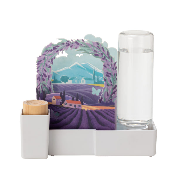 セキスイ アロマディッシュうるおい ADU-LD【自然気化式eco加湿器】