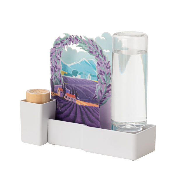 セキスイ アロマディッシュうるおい ADU-LD【自然気化式eco加湿器】