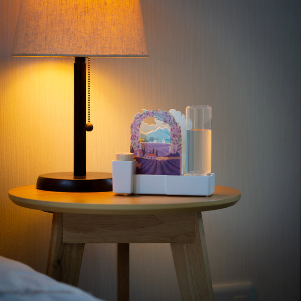 セキスイ アロマディッシュうるおい ADU-LD【自然気化式eco加湿器】