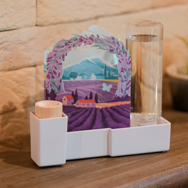 セキスイ アロマディッシュうるおい ADU-LD【自然気化式eco加湿器】