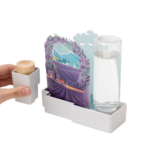 セキスイ アロマディッシュうるおい ADU-LD【自然気化式eco加湿器】