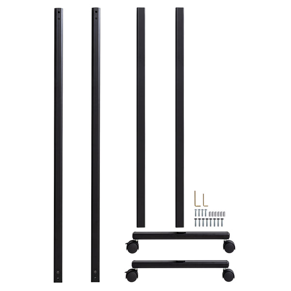 セキスイ  アルミハンガーラック  AHR-120BK 【幅120cm 奥行き53cm】耐荷重100kg