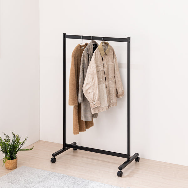 セキスイ  アルミハンガーラック  AHR-90BK 【幅90cm 奥行き53cm】耐荷重100kg