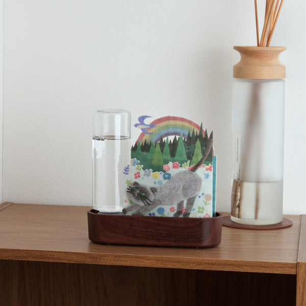セキスイ 自然気化式 ECO加湿器 うるおい 【虹と猫】