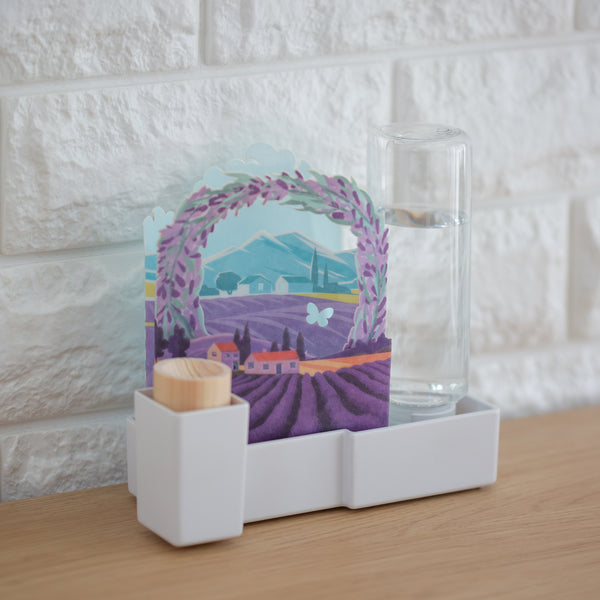 セキスイ アロマディッシュうるおい ADU-LD【自然気化式eco加湿器】