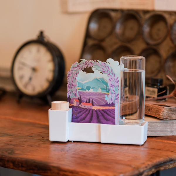 セキスイ アロマディッシュうるおい ADU-LD【自然気化式eco加湿器】