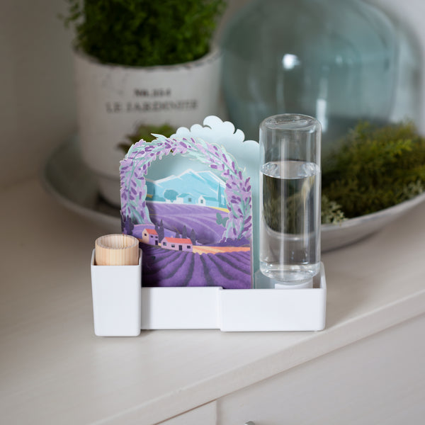 セキスイ アロマディッシュうるおい ADU-LD【自然気化式eco加湿器】