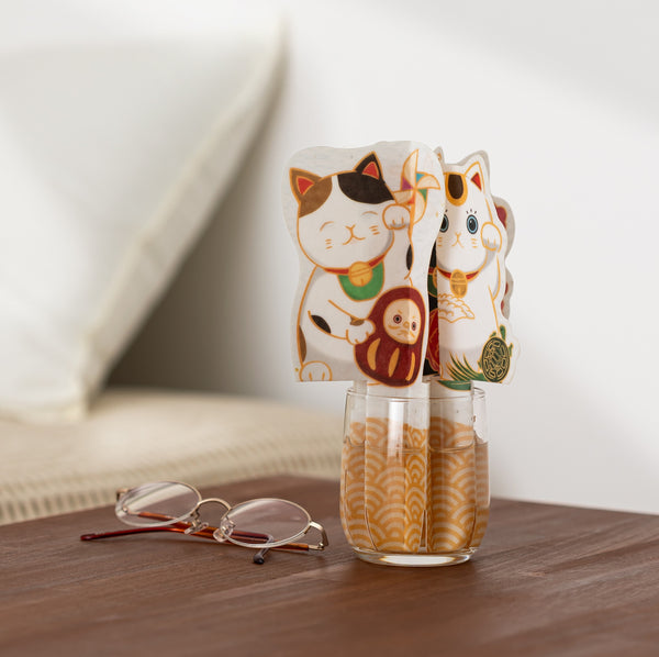 セキスイ 自然気化式ECO加湿器うるおい 招き猫ミックス MNN