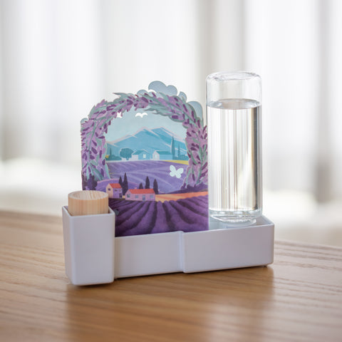 セキスイ アロマディッシュうるおい ADU-LD【自然気化式eco加湿器】