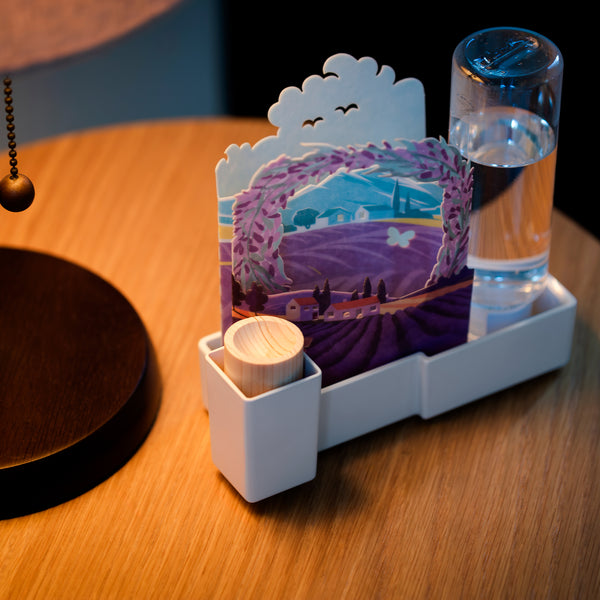 セキスイ アロマディッシュうるおい ADU-LD【自然気化式eco加湿器】