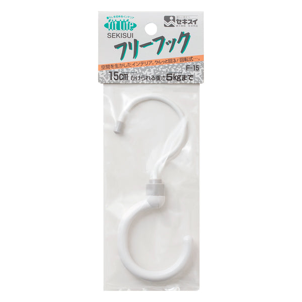 セキスイ フリーフック Ｆ－１５ 幅6.5×高さ15cm