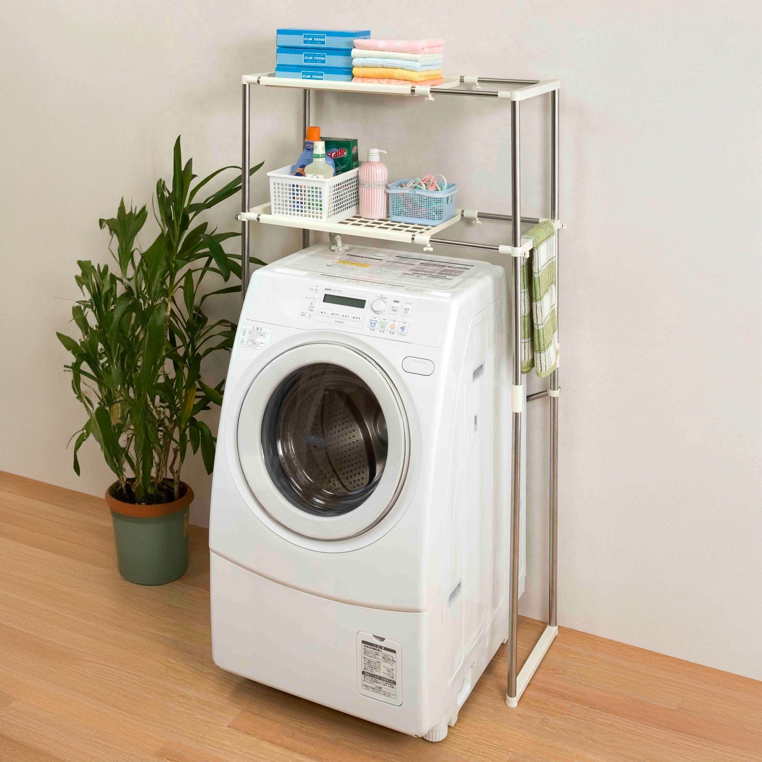 SEKISUI J-SHOP ステンレス洗濯機ラック SSR－20 販売ページ