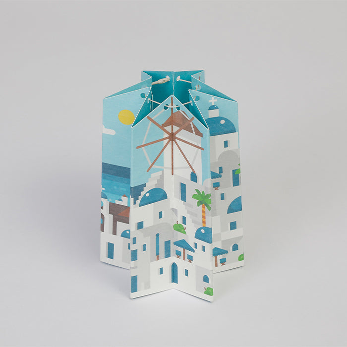 SEKISUI J-SHOP 自然気化式ECO加湿器うるおい 水景 サントリーニ