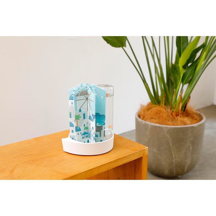 SEKISUI J-SHOP 自然気化式ECO加湿器うるおい 水景 サントリーニ