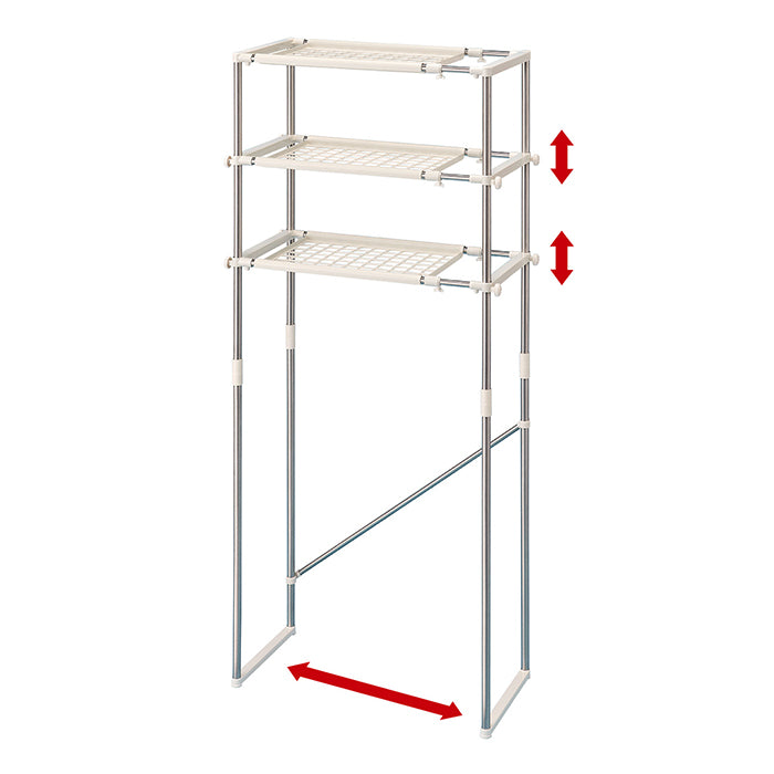 SEKISUI J-SHOP ステンレス洗濯機ラック SSR－30 販売ページ