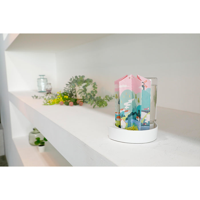 SEKISUI J-SHOP 自然気化式ECO加湿器うるおい 水景 ビレッジレイク