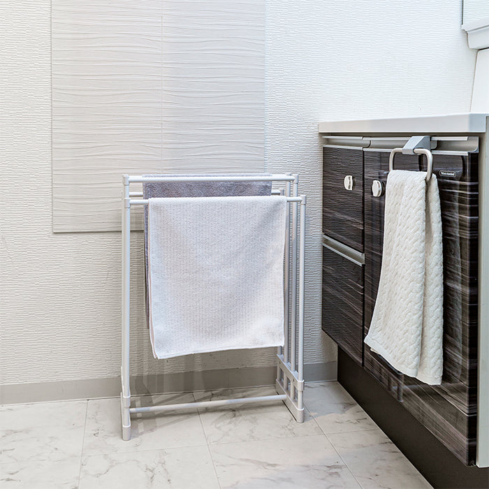 タオルハンガー　スタンド 楽天市場】タオル干し セキスイ ステンレス タオルほし 20枚干し